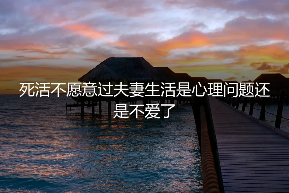 无性婚姻深度解析：当伴侣拒绝亲密，是心理问题还是爱已消散？