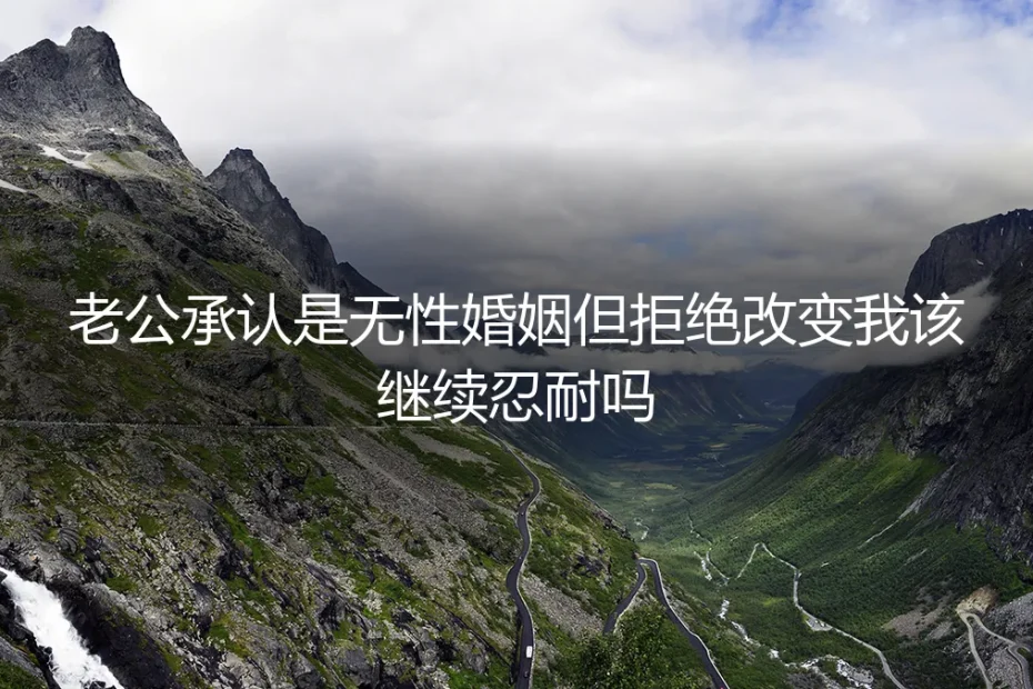 无性婚姻中，伴侣承认问题但拒绝改变，我该继续忍耐吗？