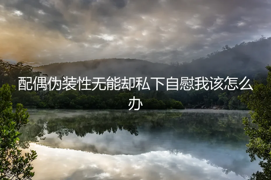 当伴侣的伪装被戳破：我的无性婚姻与他的深夜秘密