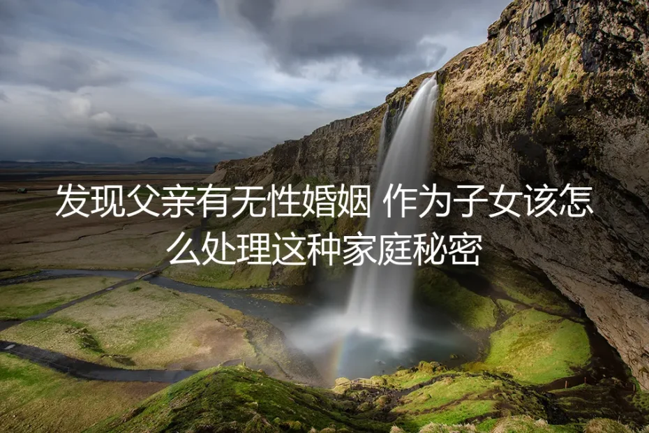 发现父亲有无性婚姻,作为子女该如何处理这个家庭秘密?