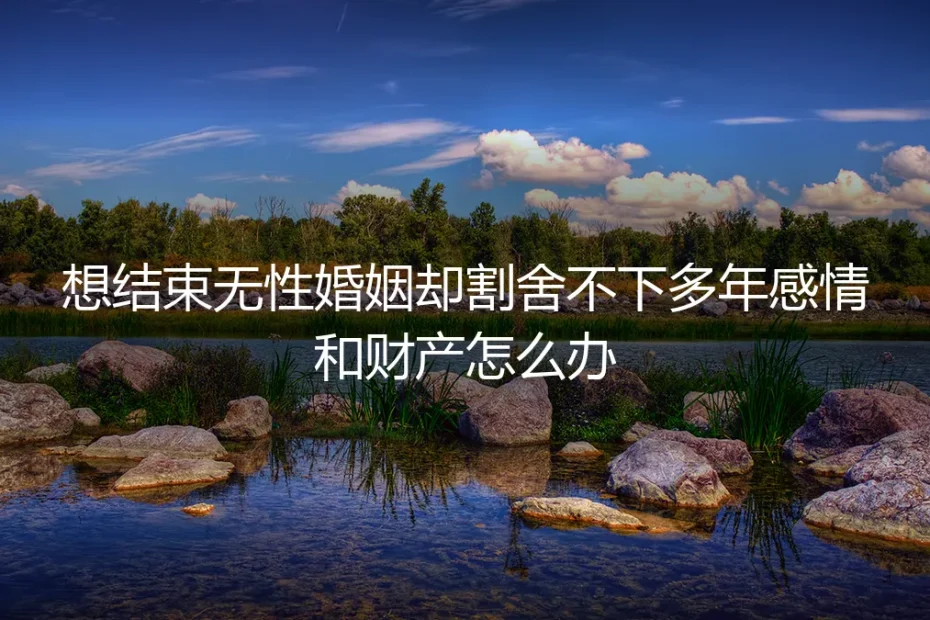 无性婚姻困局:想结束却割舍不下感情与财产,如何破局?