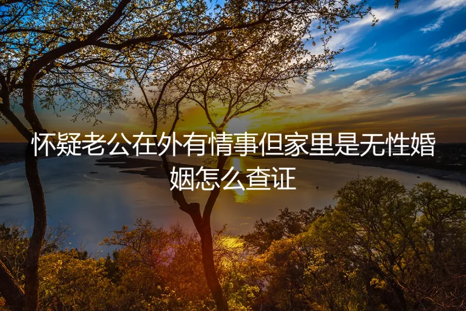 无性婚姻中,如何理性查证伴侣“外情”疑云?