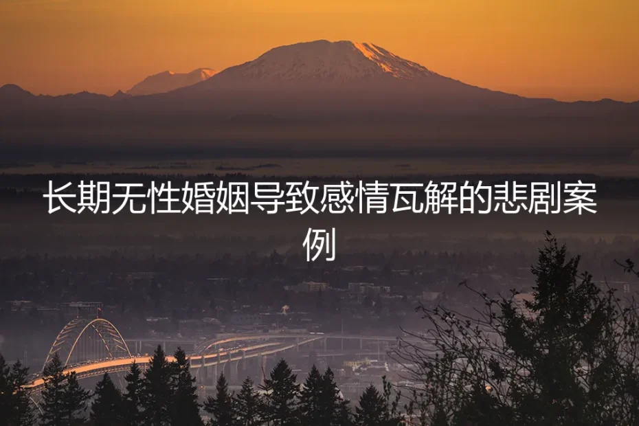 从同床异梦到形同陌路:一个因长期无性婚姻而瓦解的家庭悲剧深度剖析