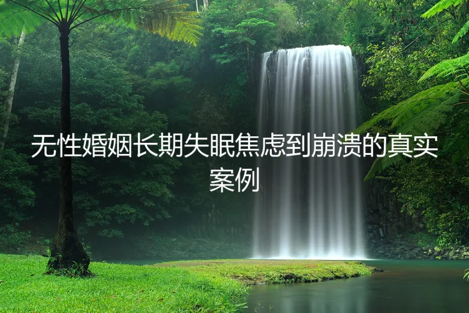 无性婚姻下的长期失眠与焦虑:一位女性的崩溃与自救之路