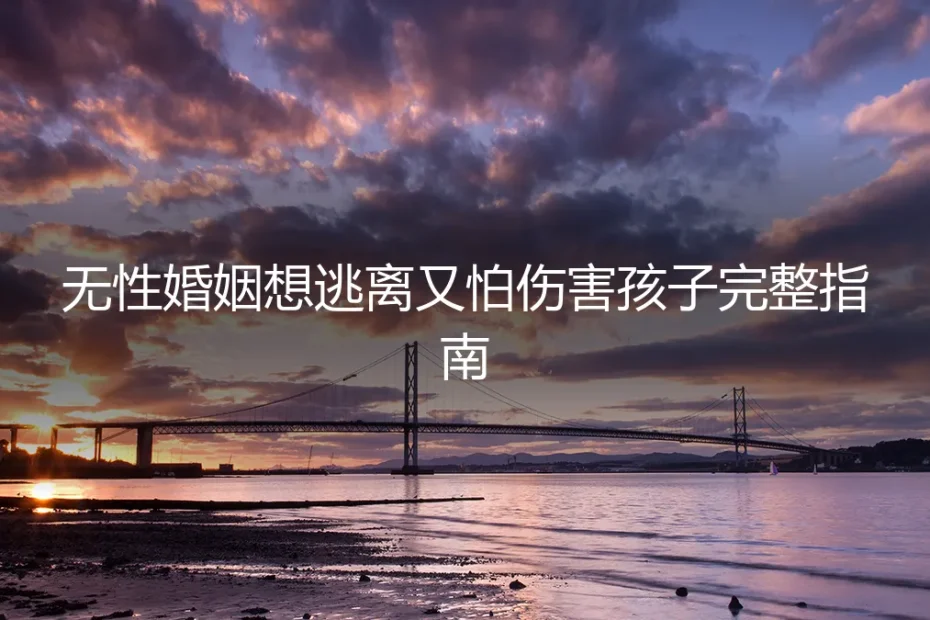无性婚姻想逃离又怕伤害孩子?一份保姆级避坑与守护指南