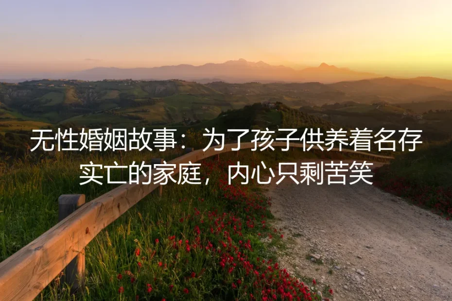 无性婚姻里的“室友”:为了孩子,我们供养着一个家