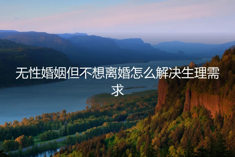无性婚姻中,如何解决生理需求?一份清醒的风险与路径指南