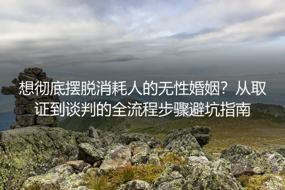 想彻底摆脱消耗人的无性婚姻？从取证到谈判的全流程保姆级避坑指南