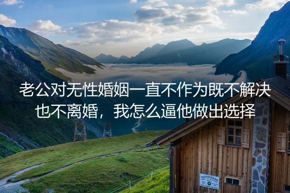 无性婚姻深度FAQ：老公既不解决问题也不离婚，如何推动他做出明确选择