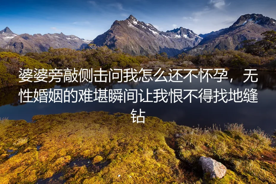 饭桌上婆婆夹来的红烧肘子，戳破了我三年无性婚姻的窗户纸