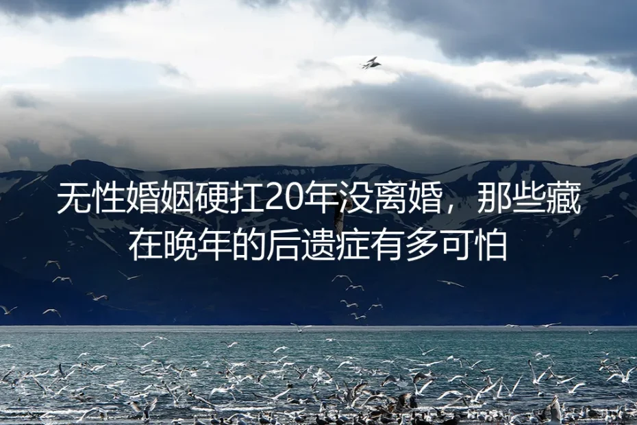无性婚姻硬扛20年没离婚:那些藏在晚年的后遗症,比你想的更可怕
