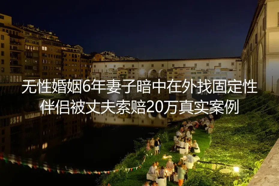 无性婚姻6年妻子婚外寻固定伴侣被索赔20万：藏在婚姻遮羞布下的权责边界