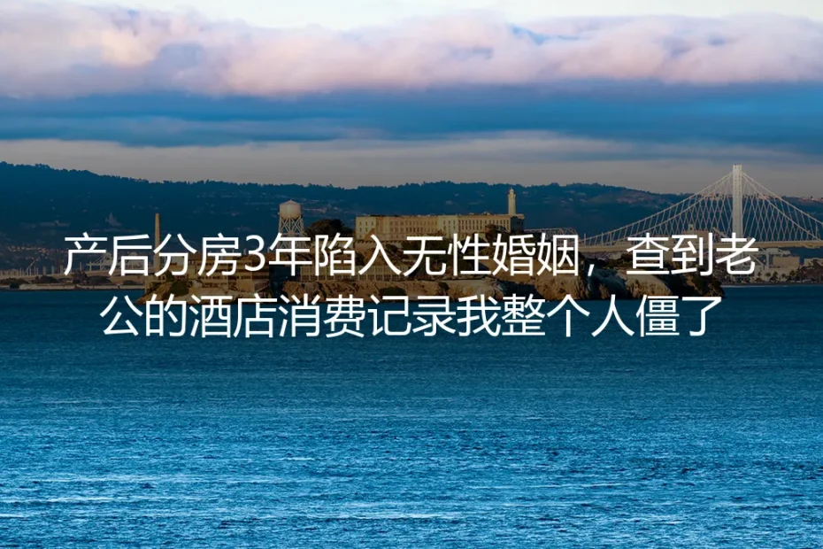 产后分房3年陷入无性婚姻，查到老公的酒店消费记录我整个人僵了