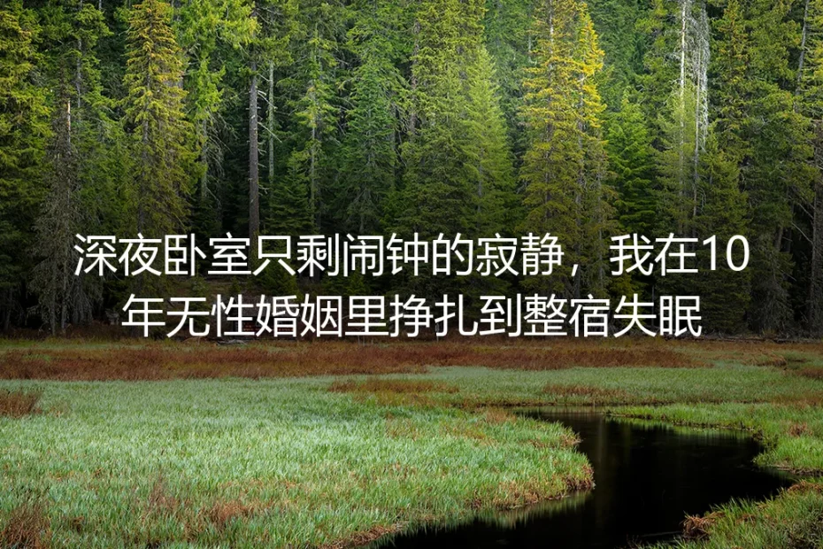 深夜卧室只剩闹钟的寂静:我在10年无性婚姻里从整宿失眠到找到松弛感