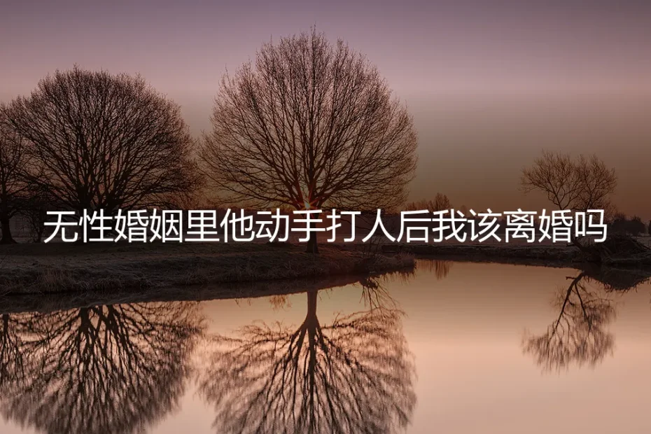 无性婚姻里他动手打人后,我该离婚吗?