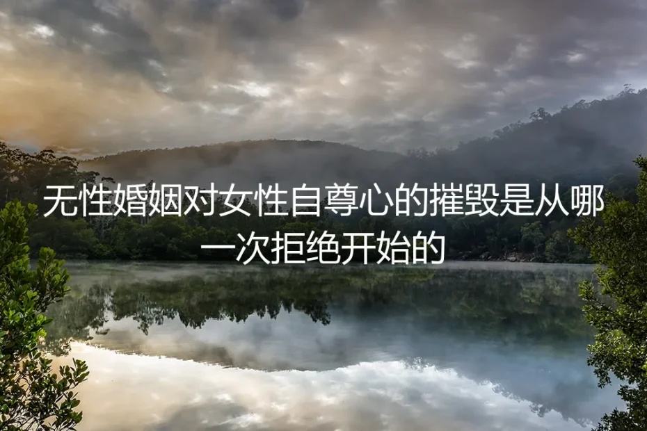 无性婚姻对女性自尊心的摧毁是从哪一次拒绝开始的