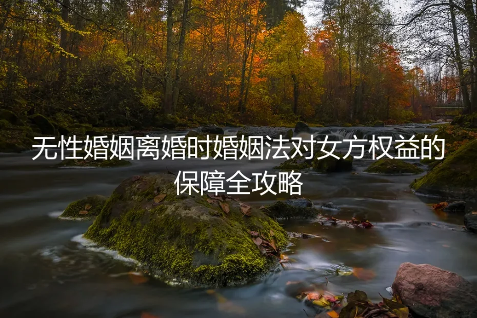 无性婚姻离婚时婚姻法对女方权益的保障全攻略