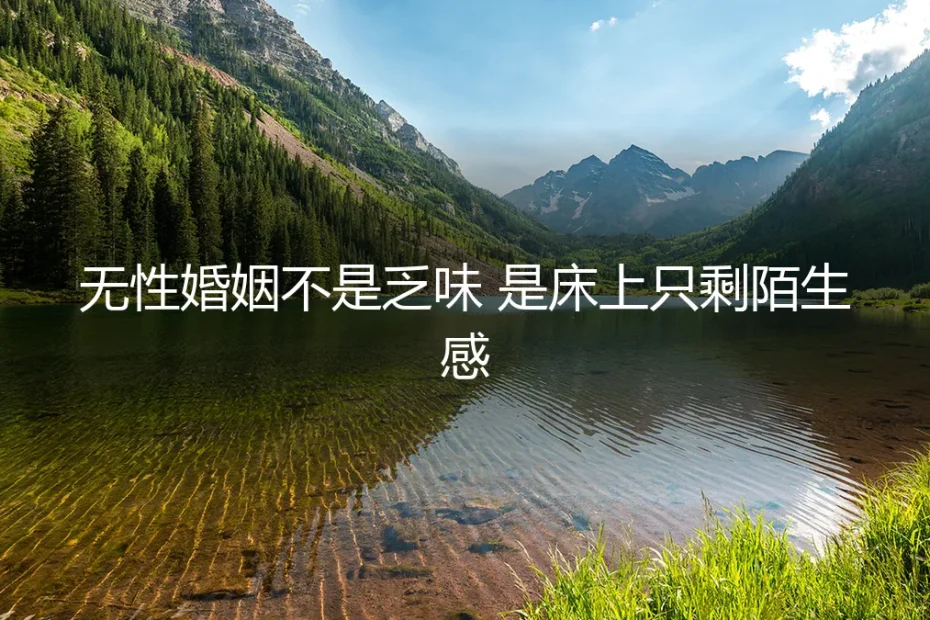 无性婚姻不是乏味 是床上只剩陌生感